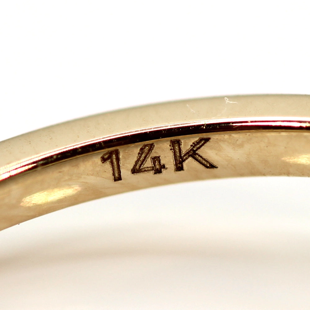 14K Yellow Gold and 1.50 carat Radiant Cut Diamond Engagement Ring with GIA Papers SIZE 6