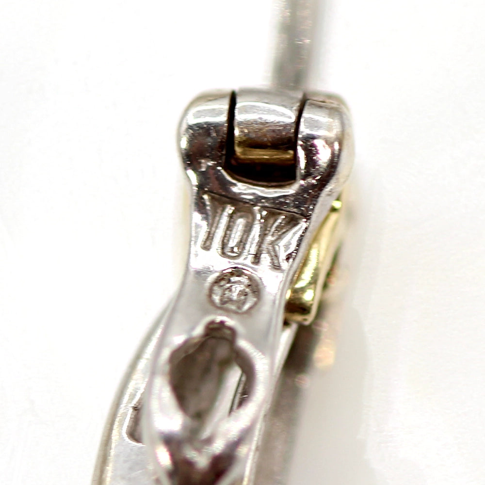 Two-Toned Gold and Diamond Tennis Bracelet SIZE 7