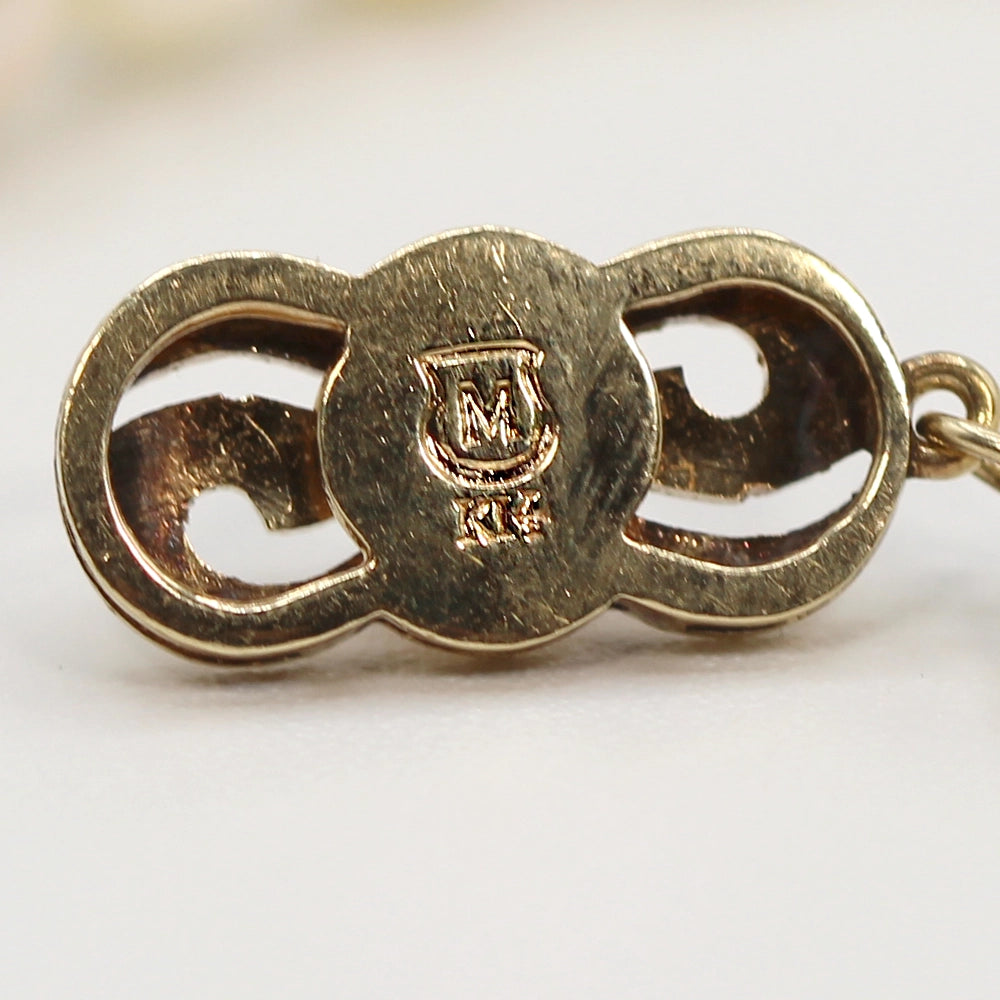 Mikimoto 28 inch Pearl Necklace with 14K Gold Clasp