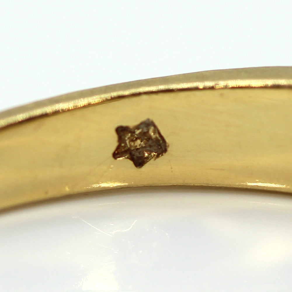 18K Yellow Gold and Opal Ring SIZE 7.75