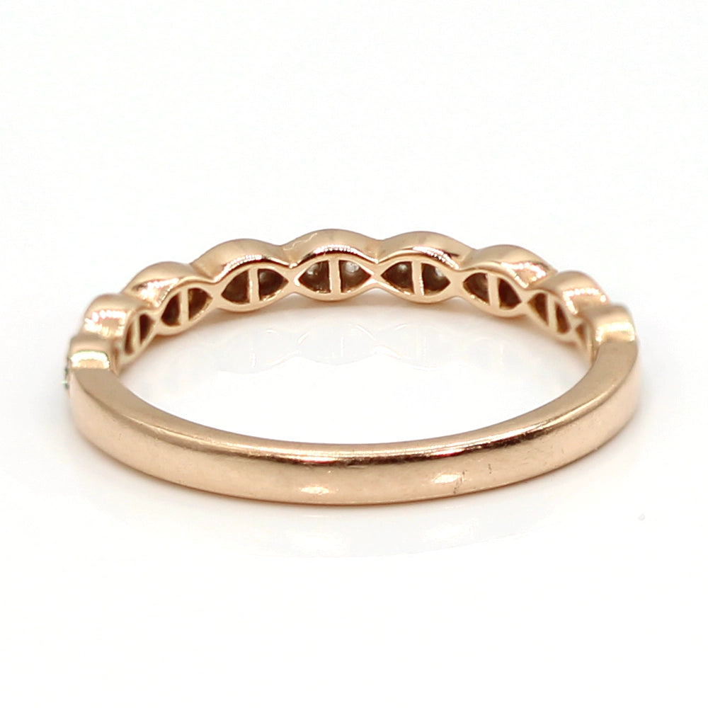 Hearts On Fire Diamonds Lorelei Wedding Band in 18K Yellow Gold SIZE 6.75