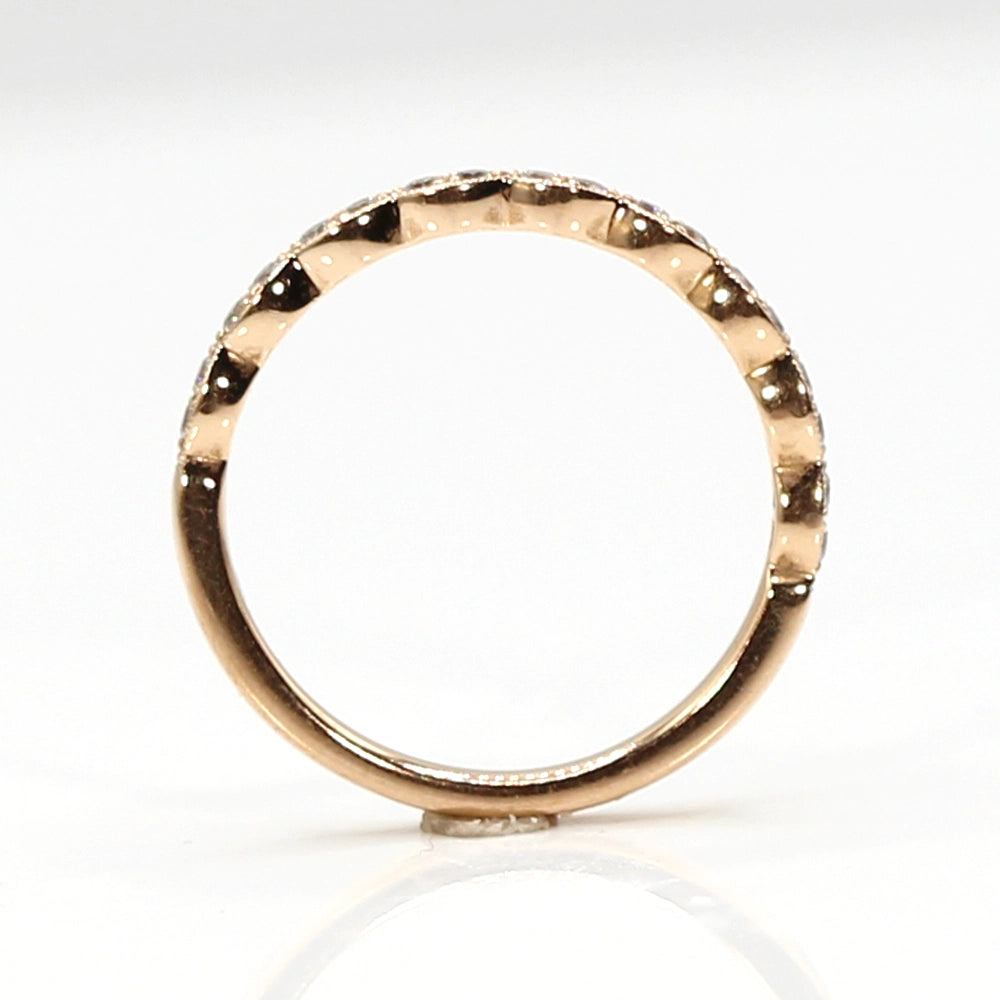 Hearts On Fire Diamonds Lorelei Wedding Band in 18K Yellow Gold SIZE 6.75