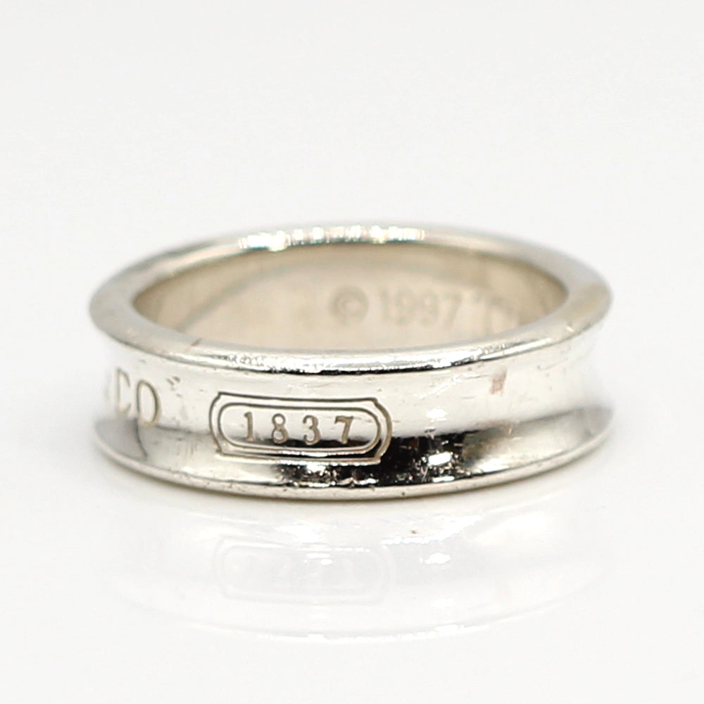 Tiffany & Co Sterling Silver 1837 Band SIZE 9.5