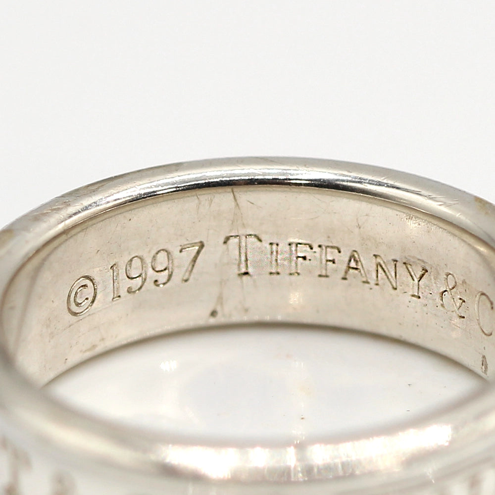 Tiffany & Co Sterling Silver 1837 Band SIZE 9.5