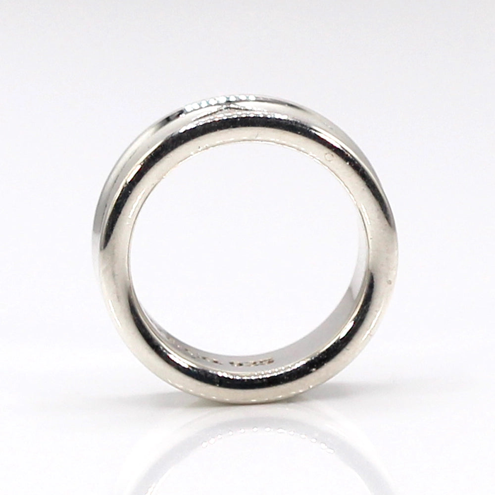Tiffany and Co Sterling Silver 1837 7mm Ring SIZE 5