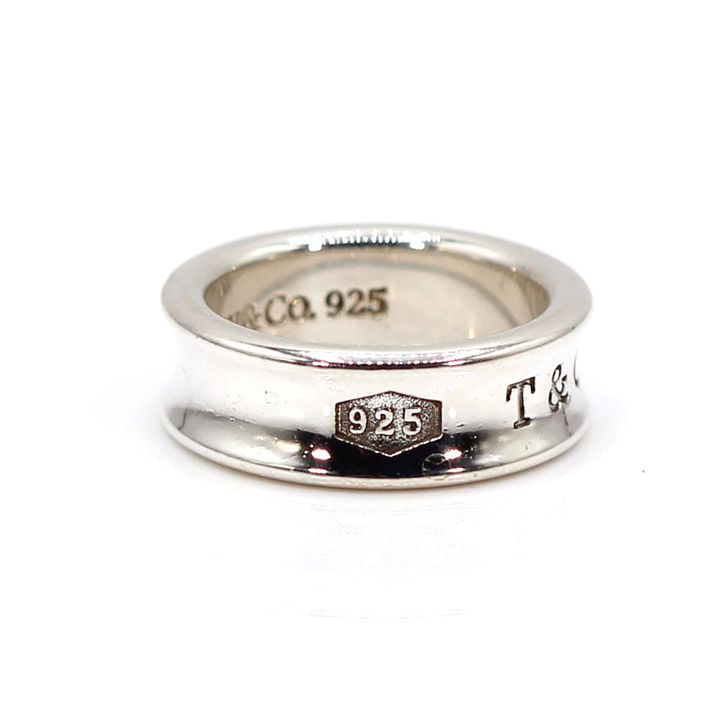 Tiffany and Co Sterling Silver 1837 7mm Ring SIZE 5