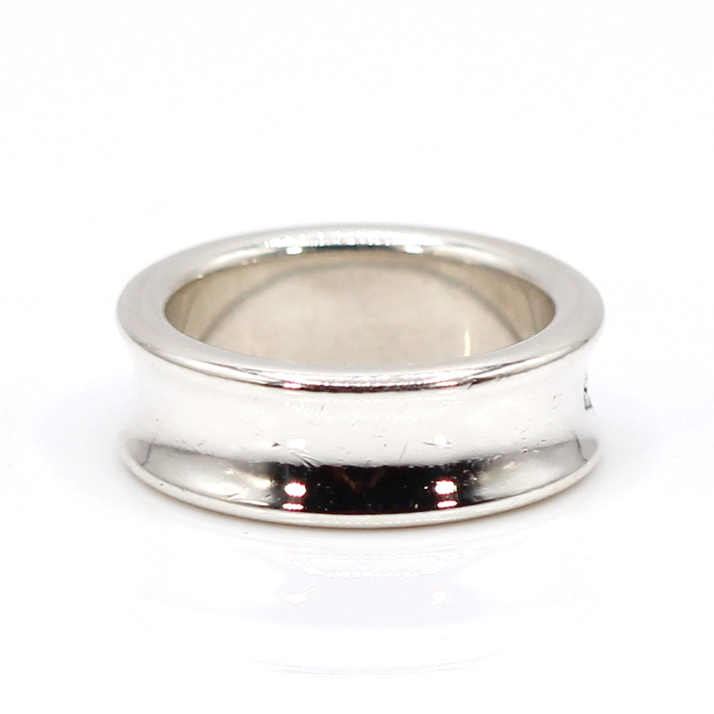 Tiffany and Co Sterling Silver 1837 7mm Ring SIZE 5