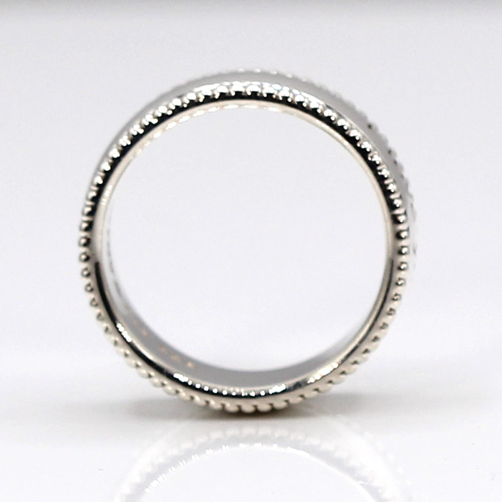 Tiffany & Co I Love You Ring in Sterling Silver SIZE 7.75 with Box and Pouch