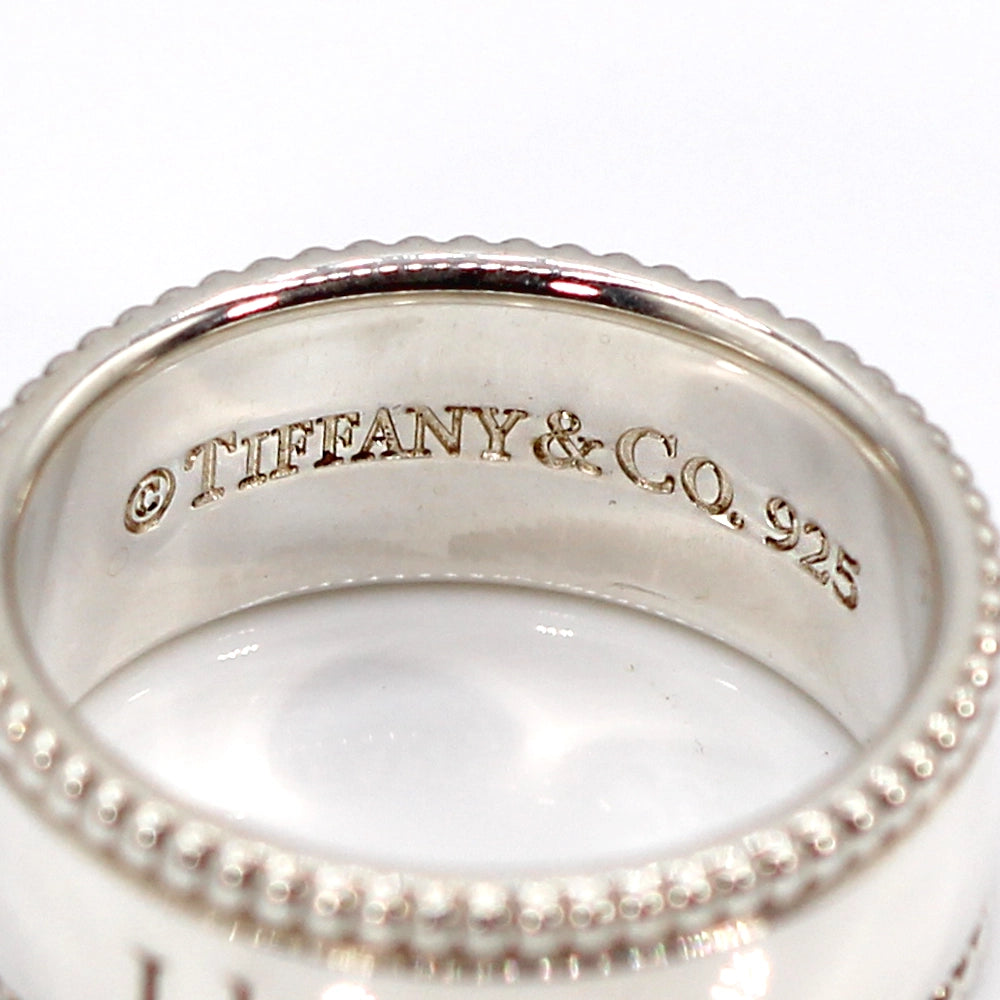Tiffany & Co I Love You Ring in Sterling Silver SIZE 7.75 with Box and Pouch