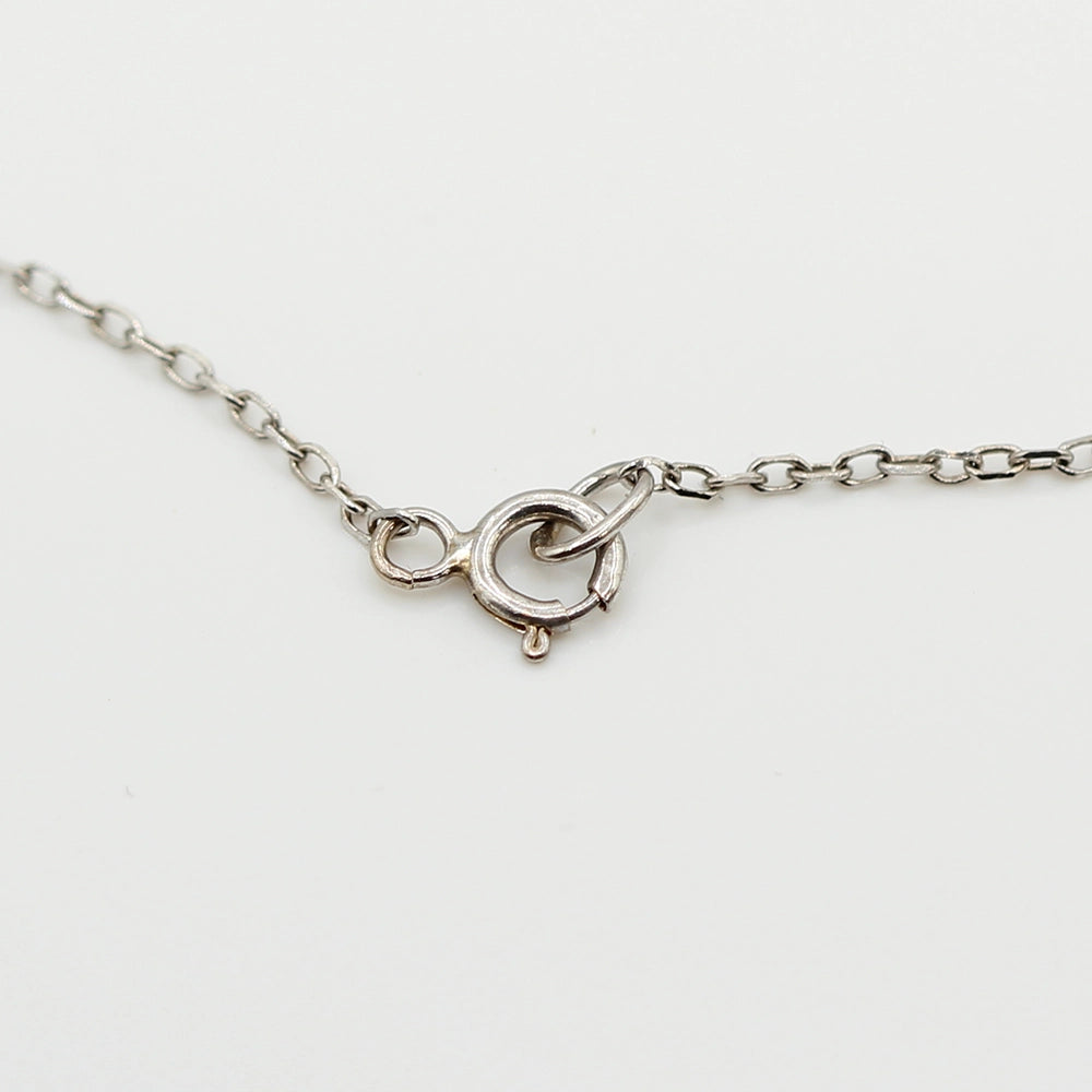 White and Canary Diamond Double Circle Pendant in Two Toned Gold with Chain