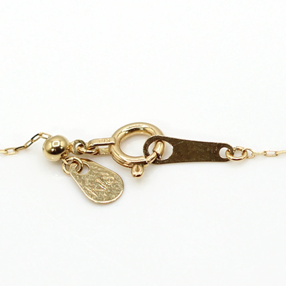 Ombre Amethyst Pendant and Adjustable Chain in 18K Yellow Gold
