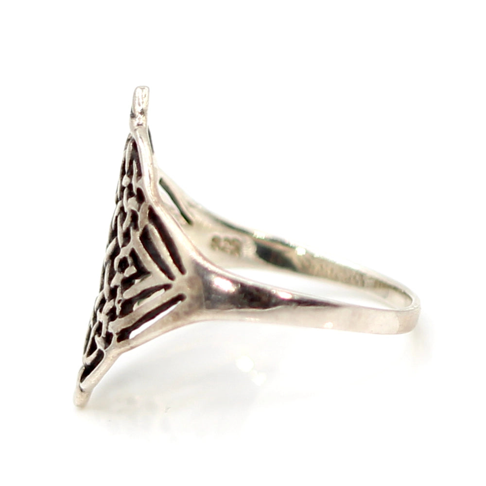 Sterling Silver Celtic Knot Ring SIZE 8
