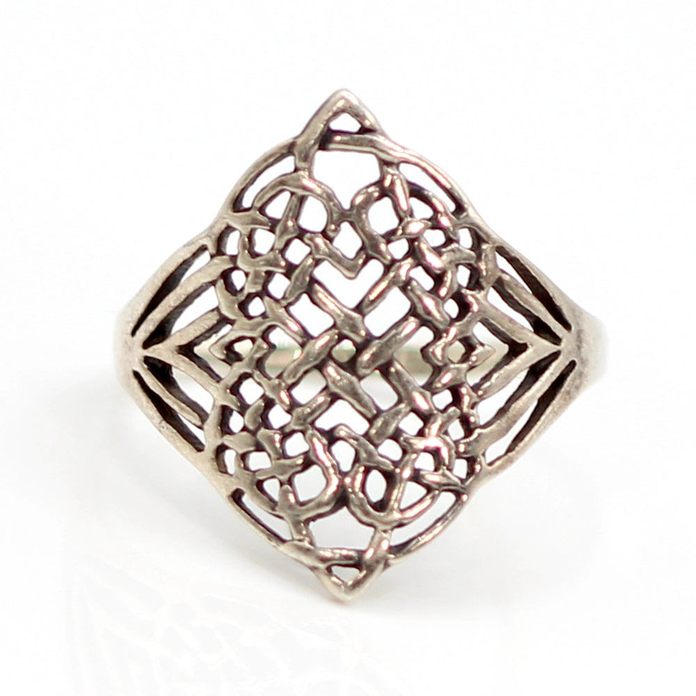 Sterling Silver Celtic Knot Ring SIZE 8