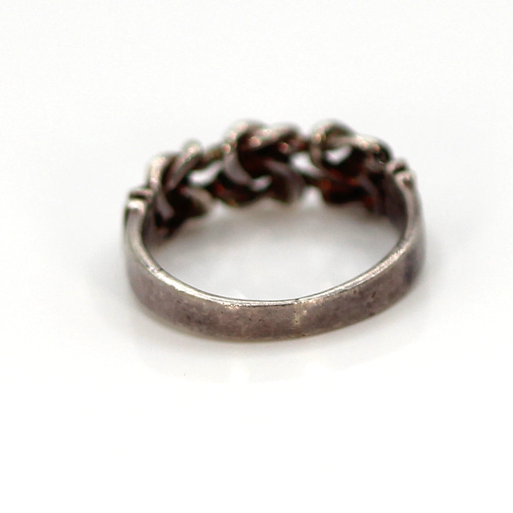 Sterling Silver Celtic Knot ‘Sailor’s Knot’ Ring SIZE 5.5