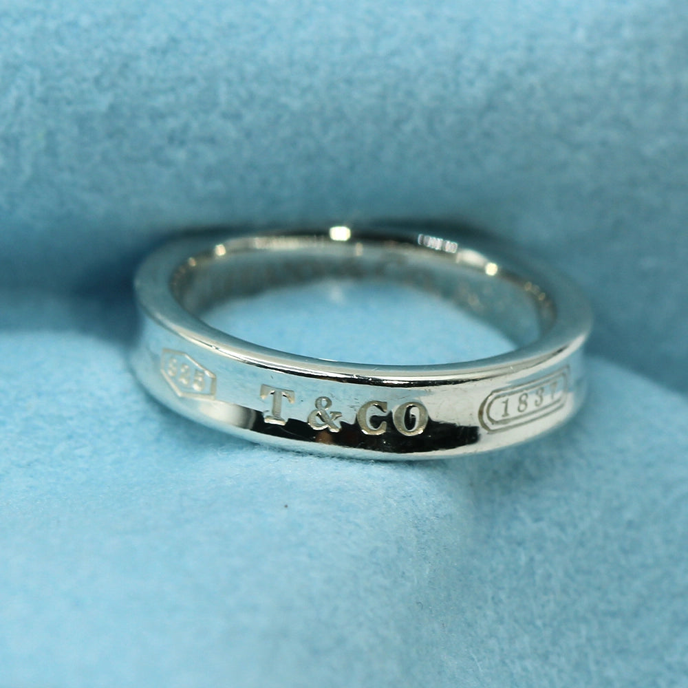 Tiffany & Co Sterling Silver 1837 Band SIZE 5