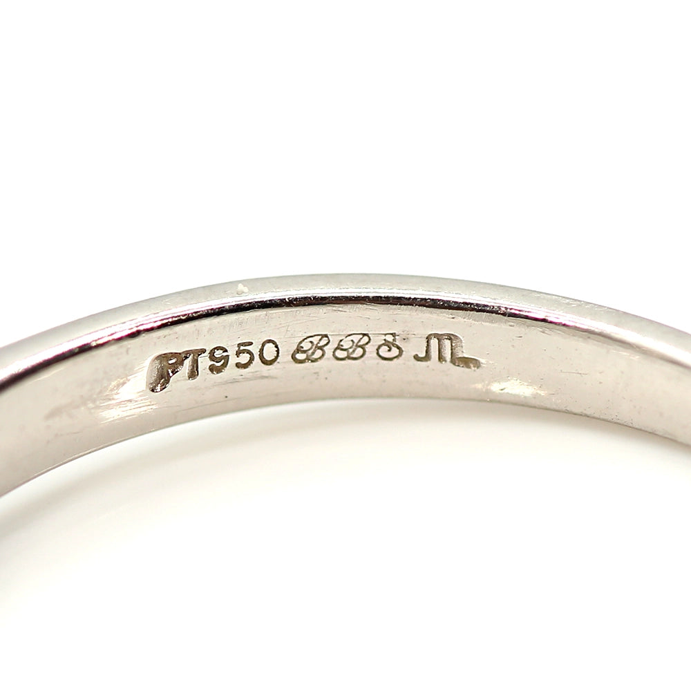 GIA Platinum and VS1 Diamond Solitaire Ring SIZE 9