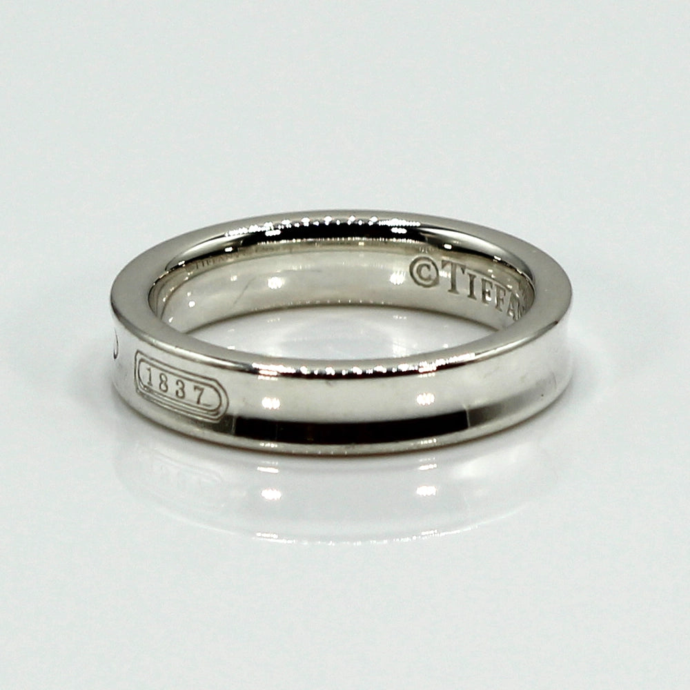 Tiffany & Co Sterling Silver 1837 Band SIZE 5
